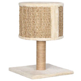 Cat Tree with Condo and Scratching Post 52 cm Seagrass 170972