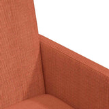 Dining Chairs with Wheels 2 pcs Red orange 57 x 66 x 94 cm 42017806