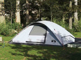 Family Tent Dome 6-Person White Blackout Fabric Waterproof 94554
