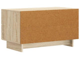 Bedside Cabinet Sonoma Oak 62 x 34.5 x 47.5 cm Engineered Wood 893857