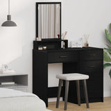 Dressing Table Black Oak 50 x 41 x 140 cm Engineered Wood 865128