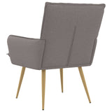 Armchair Taupe Fabric 42047704