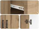 Sideboard Artisan Oak 66 x 34.5 x 87 cm Engineered Wood 895794