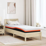 Mattress White and Grey 80 x 200 cm Gel Memory Foam 4106348