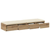 Bed Drawers Artisan Oak 120 x 36.5 x 16.5 cm Engineered Wood 866946