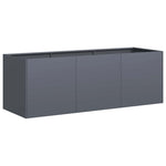 ZNTS Planter Anthracite 120x40x40 cm Cold-rolled Steel 860677