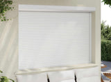 Roller Shutter White 160 x 150 cm Aluminium and Polyurethane 42047062
