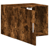 Wall Cabinet Smoked Oak 50x42.5x40 cm Engineered Wood 846114