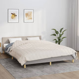 Weighted Blanket Light Cream 200x220 cm 13 kg Fabric 3154823