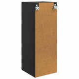 Wall-Mounted Cabinet Black 33 x 34.5 x 90 cm Engineered Wood 898926