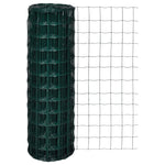 ZNTS Euro Fence Steel 10x1.2 m Green 140574