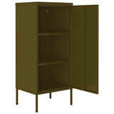 Storage Cabinet Olive Green 42.5x35x101.5 cm Steel 336189