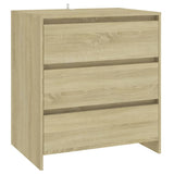 3 Piece Sideboard Sonoma Oak Engineered Wood 3098067