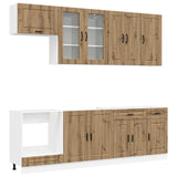 Kitchen Unit PORTO 8 pcs Artisan Oak Engineered Wood 3438182