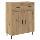 Highboard 2 pcs Artisan Oak 69.5 x 34 x 180 cm Engineered Wood 3415977