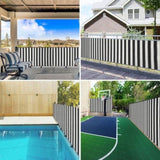Privacy Net Anthracite and White 1.5x50 m HDPE 195 g/m 4003697