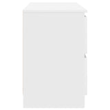 TV Cabinet White 100x35x54 cm Engineered Wood 861796