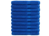 Premium Sauna Towels "SOLUND" 10 pcs Blue 80x200 cm 600 gsm 137196