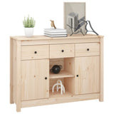 Sideboard 100x35x74,5 cm Solid Wood Pine 814549