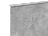 Headboard Concrete Grey Engineered wood 888455