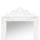 Free-Standing Mirror White 40x160 cm 351520