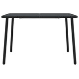 Garden Dining Set Anthracite Steel 3187991