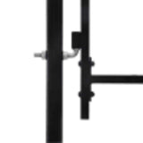Fence Gate "Woerden" Double Door with Spike Top 299,5x249,5 cm 145738