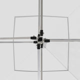 Professional Folding Party Tent Aluminium 2x2 m White 48929