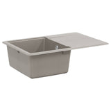 Sink Grey 670 x 460 mm 80% Quartz and 20% Resin 42028409