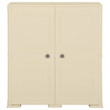 Plastic Cabinet 79x43x85.5 cm Wood Design Angora White 340596