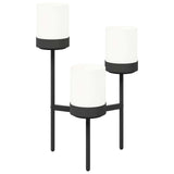 Flower Stand White 54 x 49 x 81 cm PP and Steel 42033402