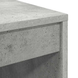 Desk Concrete Grey 90 x 40 x 76 cm 869397