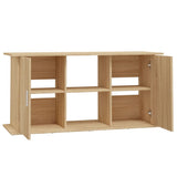 Aquarium Stand Sonoma Oak 121x41x58 cm Engineered Wood 833618