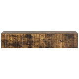 Wall-Mounted Side Table Smoked Oak 87.5 x 34.5 x 17 cm 898330