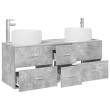 Bathroom Furniture Set 3 pcs Concrete Grey 49.5 x 44.5 x 66 cm 3405934