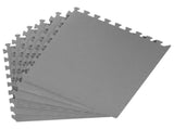 Floor Mats 6 pcs Grey 2.16 m EVA Foam 42040745