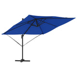 Roma Parasol Blue 286 x 284 x 265 cm Aluminium and Polyester 42003340