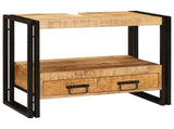 Vanity Cabinet Brown 71 x 33 x 58 cm Solid Mango Wood 4102769