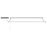 Electric Retractable Awning Yellow and White 3.5 x 2 m 3419894