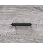 Highboard Grey Sonoma 69.5x34x180 cm Engineered Wood 3198607