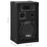 Professional Passive Hifi Stage Speakers 2 pcs 800 W Black 70100
