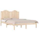 Bed Frame without Mattress Solid Wood Double 3103753