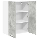 Hanging Cabinet Concrete Grey 60 x 31 x 80 cm Engineered Wood 884277