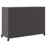 Sideboard Black 100.5x39x72 cm Steel 846734