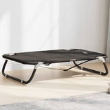 Dog Bed Foldable Anthracite Oxford Fabric and Steel 172604