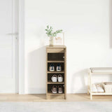 Shoe Cabinet Sonoma Oak 29.5x34x76 cm Engineered Wood 861861
