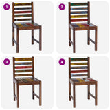 Dining Chairs 2 pcs Solid Reclaimed Wood 326179