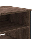TV Cabinet Brown Oak 122x34x41 cm Engineered Wood 848573