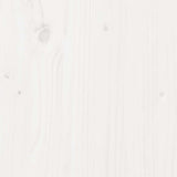 Bed frame White and light grey 140 x 200 cm Solid pine wood 3394322