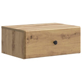 Wall-Mounted Bedside Cabinet 2 pcs Artisan Oak Engineered Wood 899144
